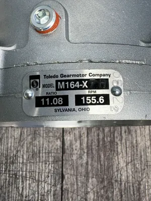 TOLEDO GEARMOTOR M164-X7H Gearboxes & Speed Reducers | ESS Industrial Equipment Sales (5)