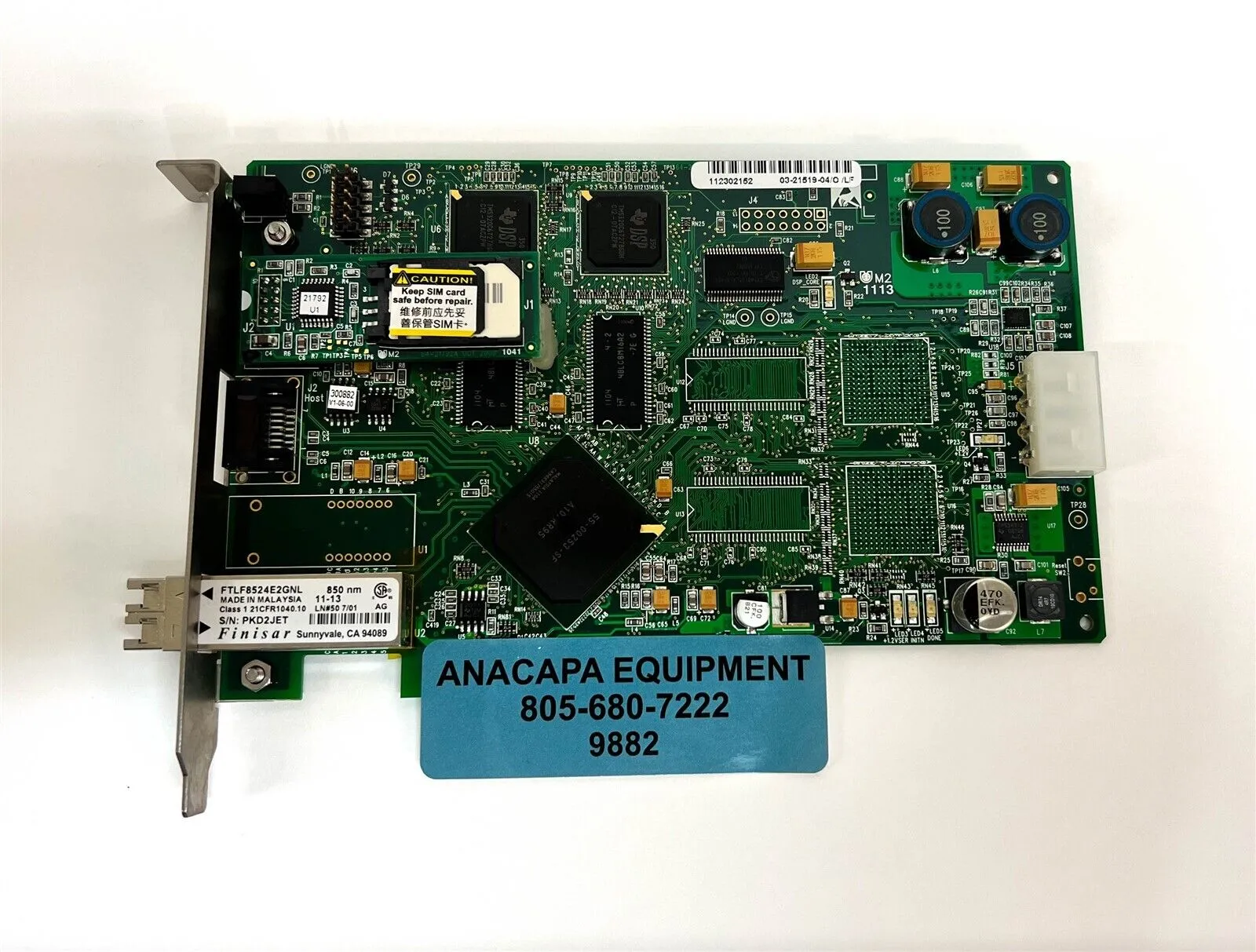 USED Siemens 03-21519-04/T/LF