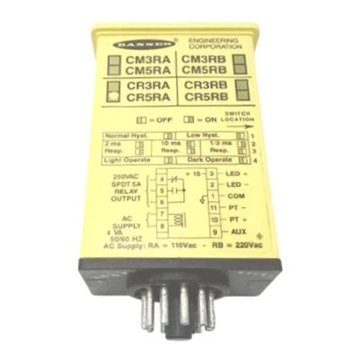 Banner CR5RA 26424 MAXI-AMP CR Series Sensor Amplifier Module [New]