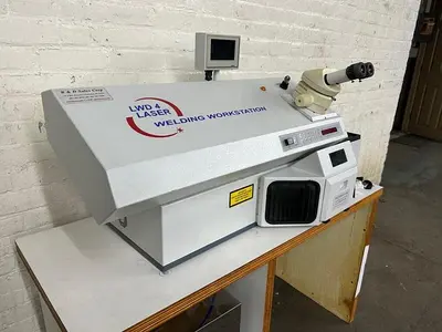 3932-300 ZahnTech Professional Universal Jewelry Laser Welding System Benchtop LWD4 Recently Reworked