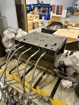 Used _UNKNOWN_ _UNKNOWN_ Heated Platen Hydraulic Press New York US | Apex Auctions #1550566