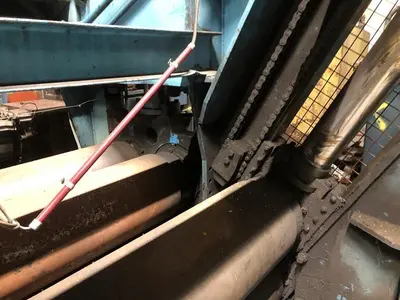 USED WMW ROLLER LEVELER - METAL FLATTENING MACHINE 2200X40