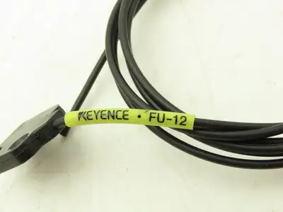 Keyence FU-12 Fiber Optic Cable Lot of 8