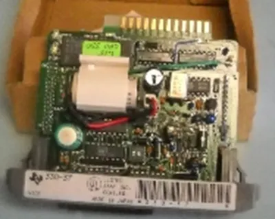 QTY. 1. TEXAS INSTRUMENTS CARD 330-37 9103 LISTED ...