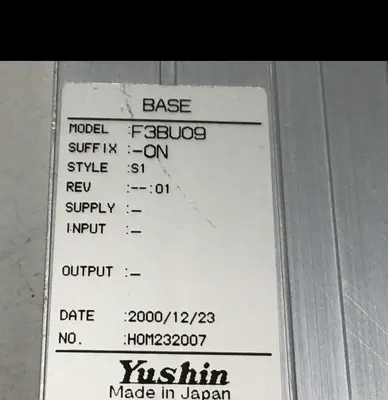 Used YOKOGAWA F3BU09-0N Circuit Boards Michigan US | Ideal Machinery #708753