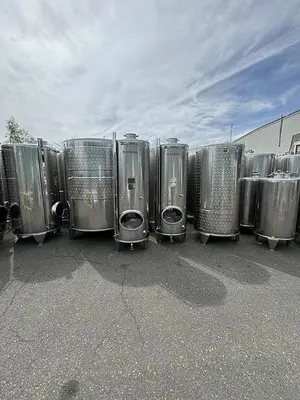 New Stock Letina 265Gal/1000L Closed Top Jacketed Tank