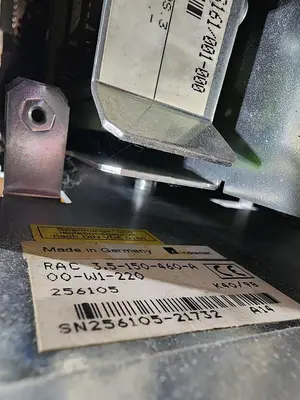 USED INDRAMAT RAC 3.5-150-460-A00-W1-220