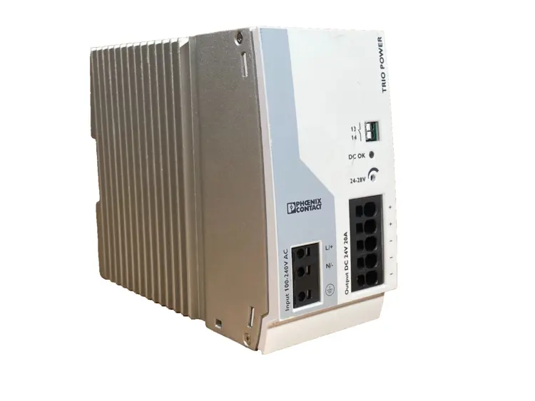 Used Phoenix Contact TRIO-PS-2G/1AC/24DC/20 Automation Control (HMI) California US | Heavy Wall Consulting #1310661