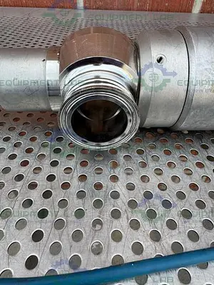 USED OPTEK AF45-EX FM-D WAVELENGTH UV ABSORBTION SENSOR W/ 1.5" SANITARY FITTING
