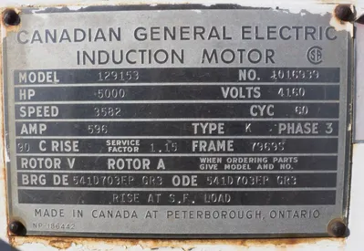 USED GENERAL ELECTRIC 129153