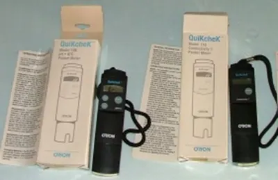 QTY. 2. ORION QUICK CHECK MODEL: 106 PH . ATC POCK...