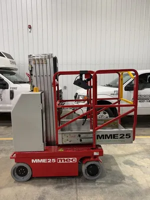 New | in-Stock 2026 MEC MME25 VERTICAL MAST LIFT Scissor Lifters Alberta CA | Adcock Equipment #1417580