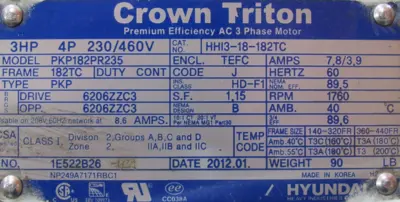NEW TEC-HACKETT F-2816-B1 HYDRAULIC PUMP 20GAL 3HP 230/460V PVX8B30RFP1S17A