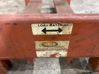 (24) 7,500 LBS MECO SSR4 STOCK RACKS: YOBRO #24449