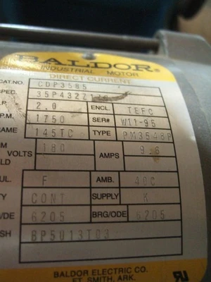 BURKS Turbine Pump Model ES6M With Baldor 2.0 HP Motor 1750 RPM CDP3585
