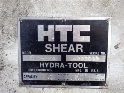 USED HTC / HYDRATOOL 25012A