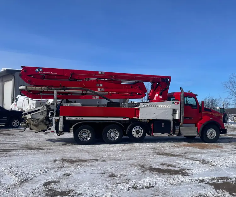 Used 2017 KCP 37ZX5 Concrete Pumps Colorado US | Concrete Pump Depot #1394041