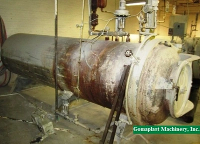 48″ Ø x 168″ L Autoclave, Item # 1382