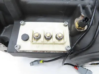 Linde AK20E-02 Forklift Dual-Wheel & Motor Front Axle Assembly Off E20C