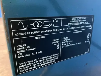 Used MILLER SYNCROWAVE 500 Arc Welders Ohio US | HGR 24 #1441284