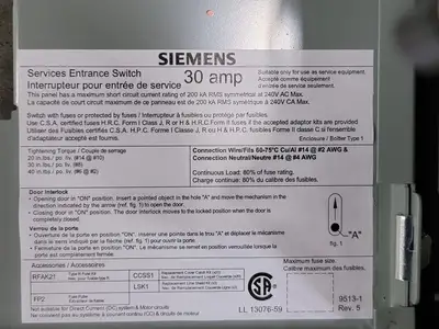 USED SIEMENS SE221