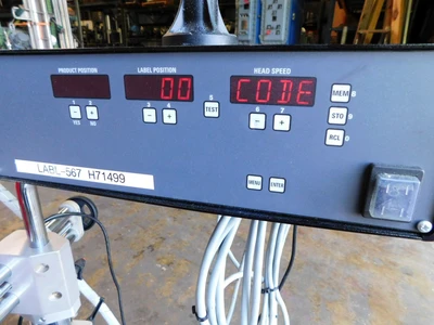 USED HARLANDS TOP LABELER CO 155 HS L