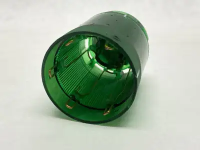 USED SIEMENS 50MM STEADY STACK LIGHT ELEMENT GREEN 12-230V AC/DC