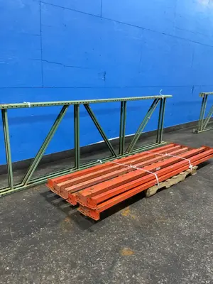 42" X 144" Pallet Racking - Tear Drop