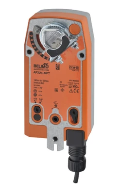 Belimo AFX24-MFT-X1 Valve Actuator, Spring Return, AC/DC 24 V, 2...10 V, MFT [New]