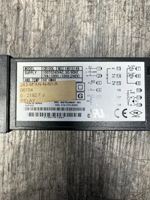 RKC INSTRUMENT INC CB100L JA3-M*AN-N-N1/A 06704 PLC Processors | ESS Industrial Equipment Sales (10)