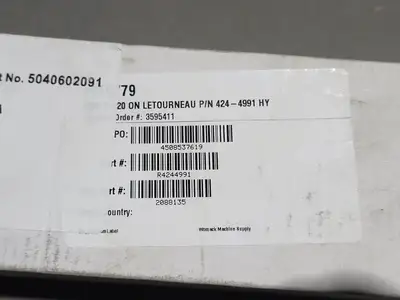 NEW LETOURNEAU R4244991