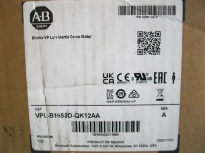 New | in-Stock Allen-Bradley VPL-B1653D-QK12AA Motor Control Parts New Hampshire US | Bitter End Trading #1452763