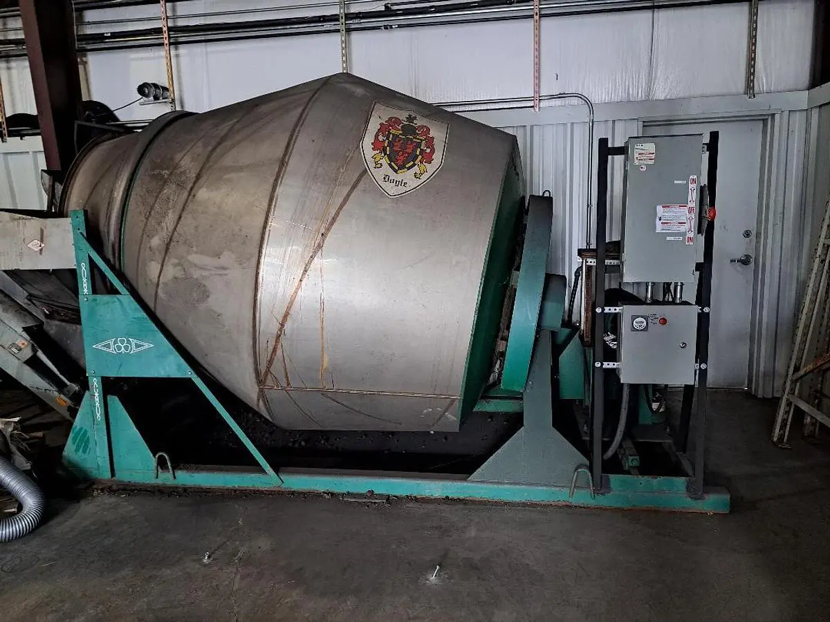Mixer, Rotary, 5-Ton, Stainless Steel, Doyle Mfg. #5991774