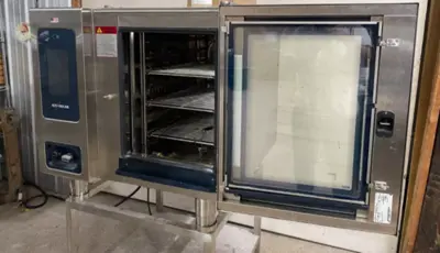 185-0152 Alto-Shaam Electric Countertop 6 Pan Half Size Combi Oven