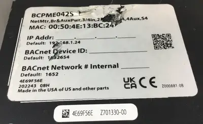 Used Square D BCPME042S PLC Processors South Carolina US | Palmetto Automation #1506140