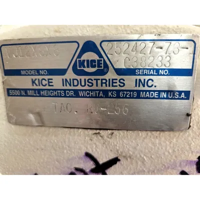 Used KICE INDUSTRIES INC. VJ 12X8X8 Valves/Fittings West Virginia US | JM Industrial #1566562