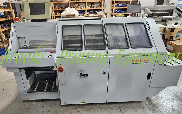 Used HORIZON BQ-270C Perfect Binders | BROOKS PRINTING EQUIPMENT #391746