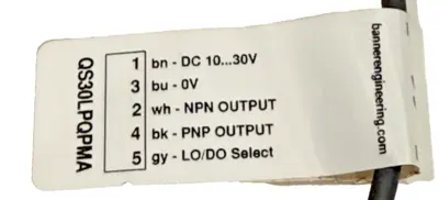 NEW BANNER ENGINEERING QS30LPQPMA POLARIZED BEAM 19302H