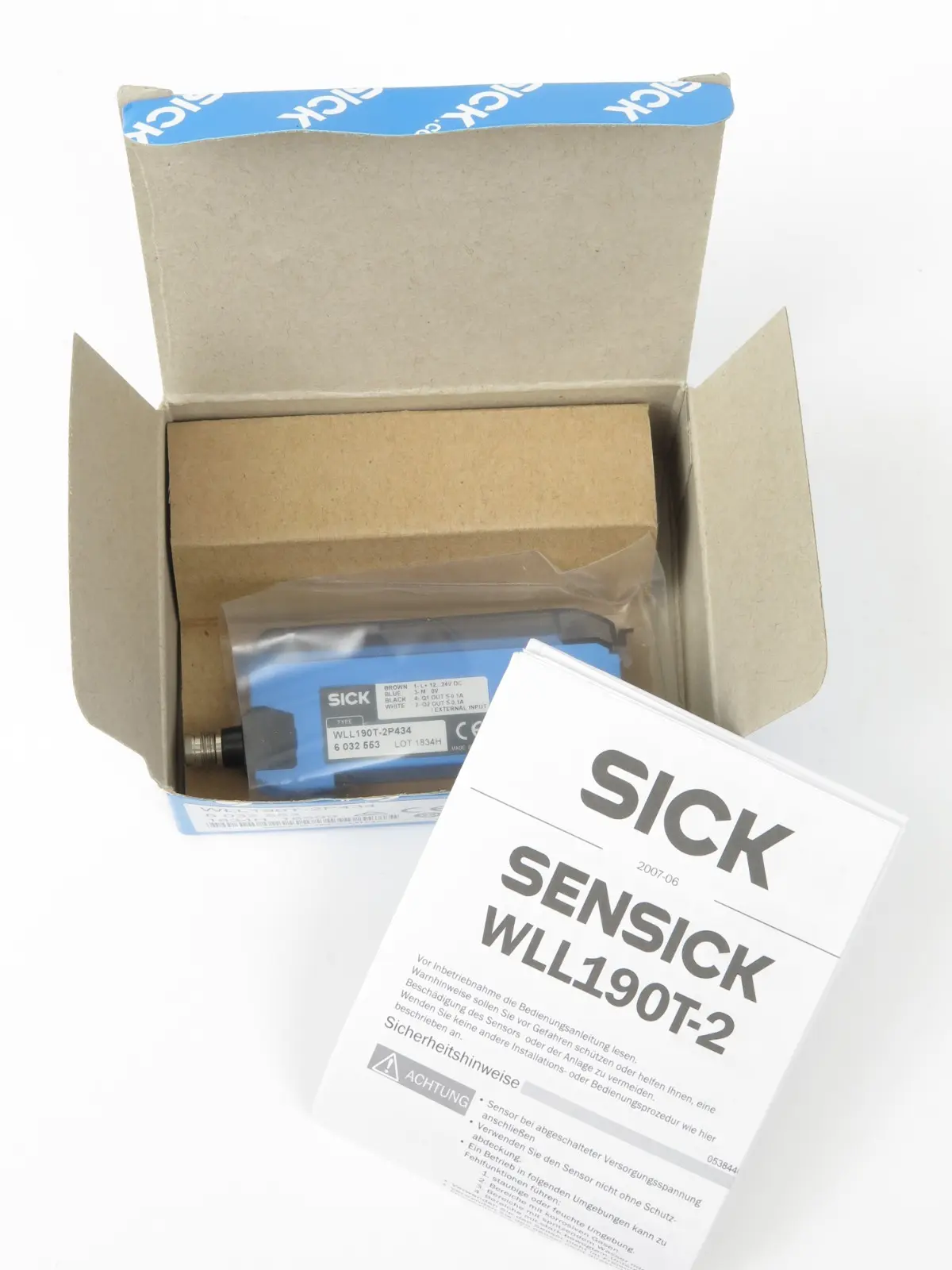 New | in-Stock SICK WLL190T-2P434 Sensors California US | ANACAPA EQUIPMENT BROKERS, INC #1545484