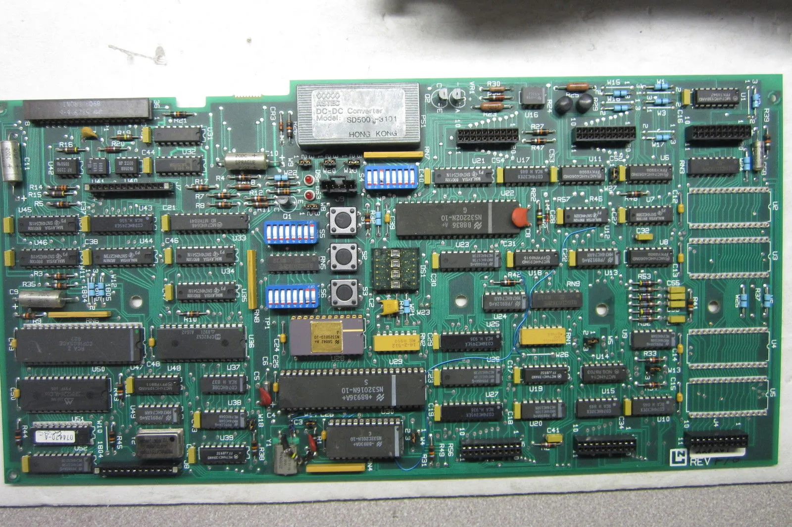 LEEDS & NORTHRUP 228261 PC BOARD