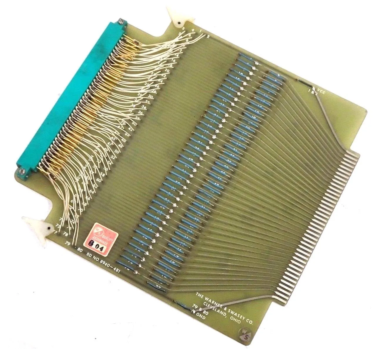 USED WARNER SWASEY 8940-481 COMPUTER BOARD