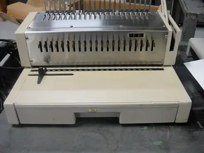 TCC Plastic Comb Binding Machine