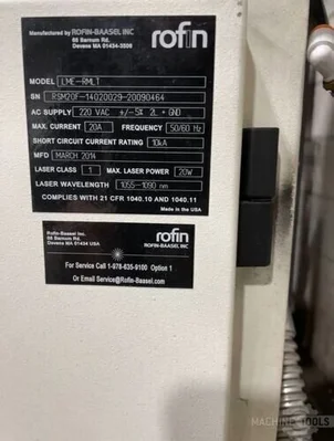 USED 2014 ROFIN LME-RM/LT