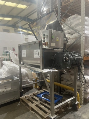 350L S/S U trough Ribbon Mixer. 7.5 kw