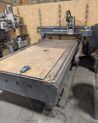 2007 MULTICAM 5000 Used 3 Axis CNC Routers | PlastiMach Corp (3)