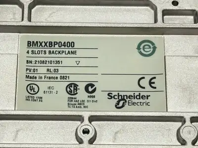 BMXXBP0400 | Schneider Electric  Modicon M340 Automation Platform 4 Slot Backplane - Used