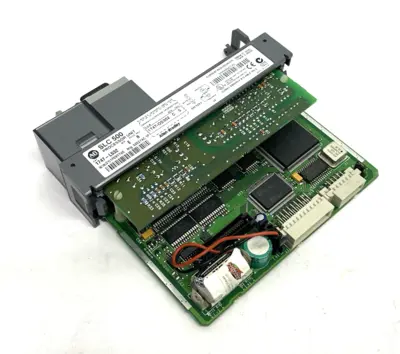 USED ALLEN-BRADLEY SER. E REV. 8 SLC 500 CPU PROCESSOR UNIT W/ KEY NO DOOR
