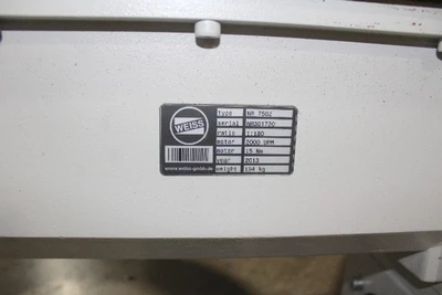 USED WEISS NR 750Z
