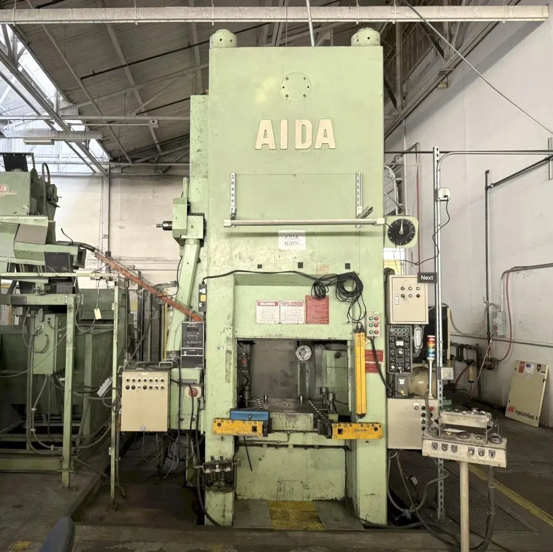 Used 1991 AIDA K-630 Knuckle Joint Presses Ohio US | G-2000, Inc. #1311651