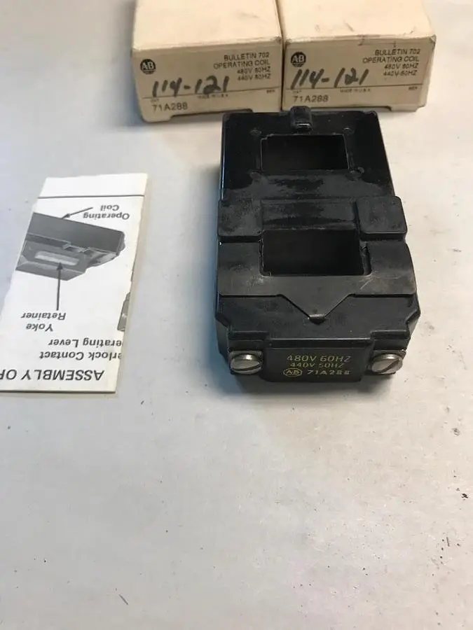 New | in-Stock ALLEN-BRADLEY 71A288 Miscellaneous Equipment (Electrical & Power) | Surplus Asset Holdings #1190753